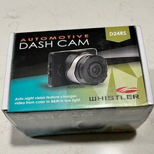 WHISTLER NIB AUTOMOTIVE DASH CAM (D24RS) DIGITAL VIDEO RECORDER